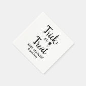 Trick or treat Halloween Spider Servet (Hoek)