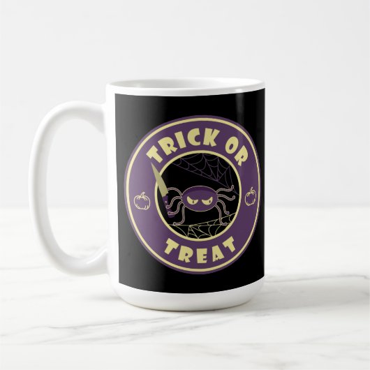 Trick or treat halloween spin Starbucks stijl C Koffiemok (Links)