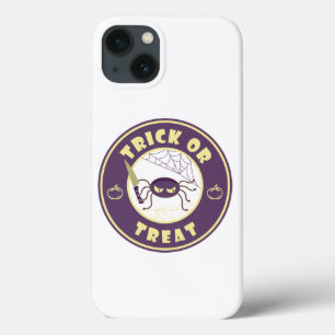 Trick or treat halloween spin Starbucks-stijl Case-Mate iPhone Case