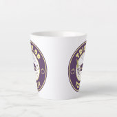 Trick or treat halloween spin Starbucks-stijl Latte Mok (Voorkant)