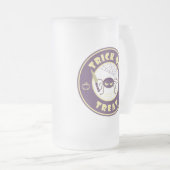 Trick or treat halloween spin Starbucks-stijl Matglas Bierpul (Voorkant rechts)