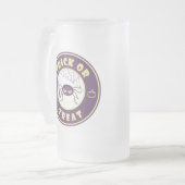 Trick or treat halloween spin Starbucks-stijl Matglas Bierpul (Voorkant links)