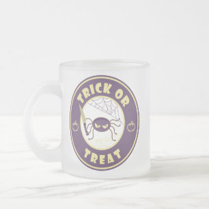 Trick or treat halloween spin Starbucks-stijl Matglas Koffiemok