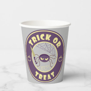 Trick or treat halloween spin Starbucks-stijl Papieren Bekers