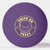 Trick or treat halloween spin Starbucks-stijl Pingpongbal (Achterkant)