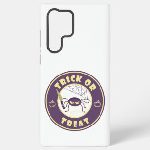 Trick or treat halloween spin Starbucks-stijl Samsung Galaxy Hoesje