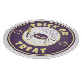 Trick or treat halloween spin Starbucks-stijl Snijplank (Hoek)