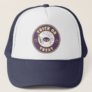 Trick or treat halloween spin Starbucks-stijl Trucker Pet