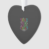 Trick or Treat Halloween Spinnenweb Ontwerp_1 Ornament (voorkant)