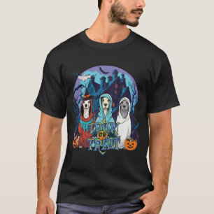 Trick or treat Halloween Spookhonden T-shirt
