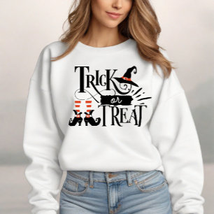 Trick or treat Halloween Spooky Schattigee Heks Trui