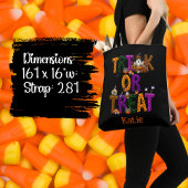 Trick or treat Halloween  Spooky Tote Bag