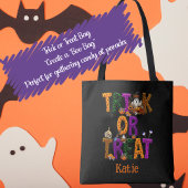 Trick or treat Halloween  Spooky Tote Bag