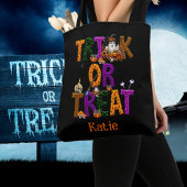 Trick or treat Halloween  Spooky Tote Bag