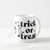 Trick or treat Halloween Stars & Crescent Moon Koffiemok (Voorkant rechts)