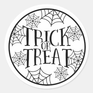 Trick or treat Halloween Sticker