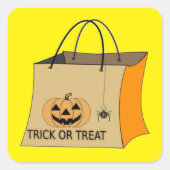 Trick or treat Halloween Sticker (Voorkant)