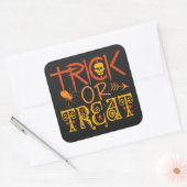Trick or treat Halloween stickers (Envelop)