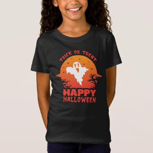 Trick or Treat Halloween T-shirt (Voorkant)
