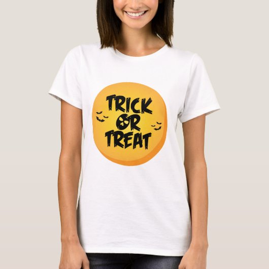 Trick or Treat Halloween T-shirt (Voorkant)