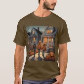 Trick or treat Halloween T-Shirt (Voorkant)