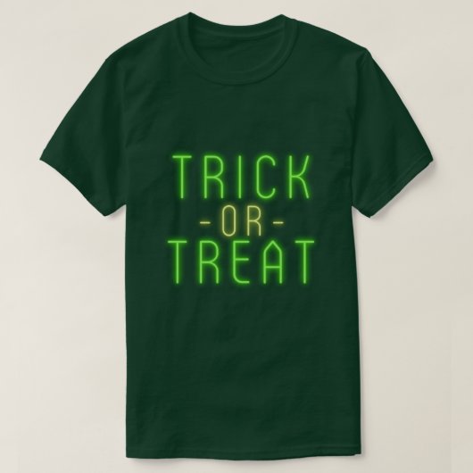 Trick or treat Halloween T-shirt (Design voorkant)