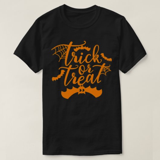 Trick or Treat Halloween T-shirt (Design voorkant)