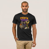 Trick or Treat Halloween T-shirt (Voorkant volledig)