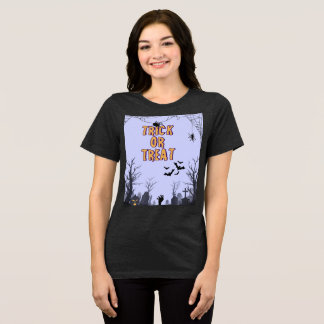 Trick or treat Halloween T-shirt Vrouwen, Kinder,