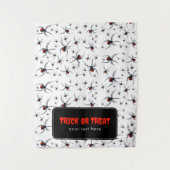 Trick or treat Halloween Tafel Hanging Banner Wandkleed (Voorkant)