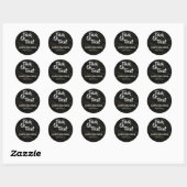 Trick or Treat Halloween Tekst Citaat Sticker (Vel)