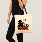 Trick or Treat Halloween Tote Bag (Voorkant (product))