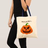 Trick or Treat Halloween Tote Bag (Voorkant (product))