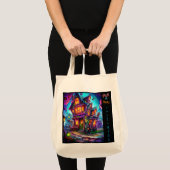 Trick or treat Halloween Town Gepersonaliseerd Tas (Voorkant (product))
