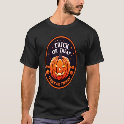 Trick or treat Halloween Tshirt (Voorkant)