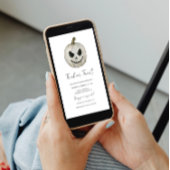 Trick or treat Halloween Uitnodiging