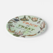 Trick or treat Halloween Verjaardag Papier Bord (Gekanteld)