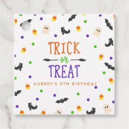 Trick or treat Halloween Verjaardag thema gunst ta Bedankjes Labels