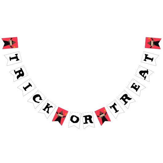 Trick or Treat Halloween Vlaggetjes (Alle)