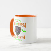 Trick or Treat Halloween Vleermuizen Mok (Voorkant links)