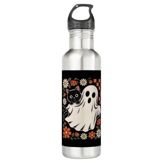 Trick or Treat Halloween Waterfles (Voorkant)