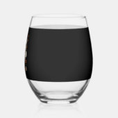 Trick or Treat Halloween Wijnglas Zonder Voet (Links)