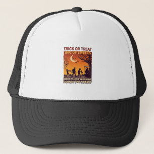 Trick Or Treat Halloween Zombies Grim Reaper Pompo Trucker Pet