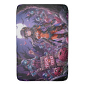 Trick or treat Halloween Zombies Uitdelen Brain Badmat (Voorkant Verticaal)