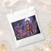 Trick or treat Halloween Zombies Uitdelen Brain Bedankzakje (Geknipt)