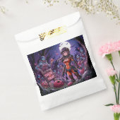 Trick or treat Halloween Zombies Uitdelen Brain Bedankzakje (Gezegeld)