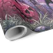 Trick or treat Halloween Zombies Uitdelen Brain Cadeaupapier (Rol Hoek)