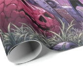 Trick or treat Halloween Zombies Uitdelen Brain Cadeaupapier (Rol Hoek)