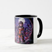 Trick or treat Halloween Zombies Uitdelen Brain Mok (Voorkant rechts)