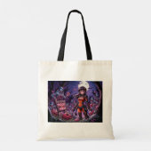 Trick or treat Halloween Zombies Uitdelen Brain Tote Bag (Achterkant)